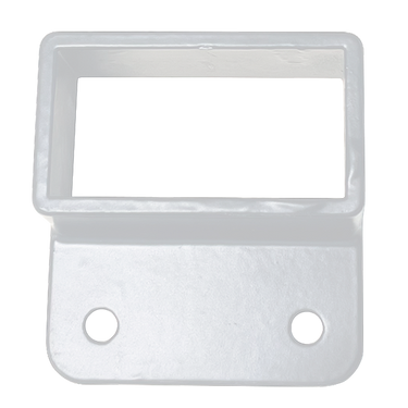 WALL MOUNT - FITS 2 X 1 - 1-EAR - DIE CAST - WHITE